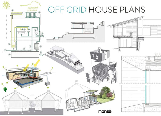 Off Grid House Plans - Hardcover